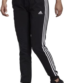 adidas Women’s Essentials Single Jersey 3-Stripes Pants