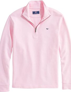 Men’s Saltwater 1/4-Zip Pullover, Pink Cloud, Large