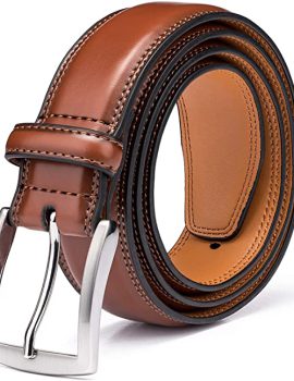 Men’s Genuine Leather Dress Belts Made with Premium Quality – Classic and Fashion Design for Work Business and Casual