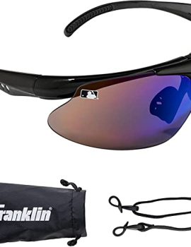 Franklin Sports Baseball + Softball Sunglasses – Men’s + Women’s Sports Sunglasses – Flip Up Shades + Non Flip Glasses