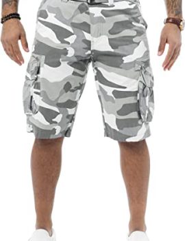 Fit Casual Tactical Knee Length Cargo Shorts for Men