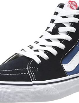 VANS Sk8-Hi Unisex Casual High-Top Skate Shoes, Comfortable and Durable in Signature Waffle Rubber Sole