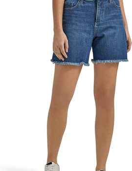 Lee Women’s Legendary Mid-Rise Denim Boyfriend Short