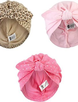 Hudson Baby baby-girls Turban Cotton Headwraps