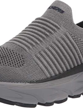 Men’s Fashion Athletic Knitted Mesh Slip On, Char, 15