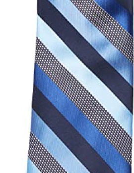 Men’s Microfiber Stripped Tie Set