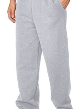 Fleece Elastic Bottom Sweatpants with Pockets, Style G18100