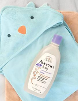 Baby Calming Comfort Bath with Relaxing Lavender & Vanilla Scents, Hypoallergenic & Tear-Free Formula, Paraben- & Phthalate-Free